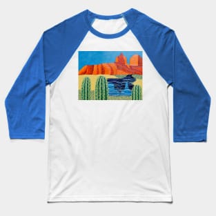 Deep Reflections Baseball T-Shirt